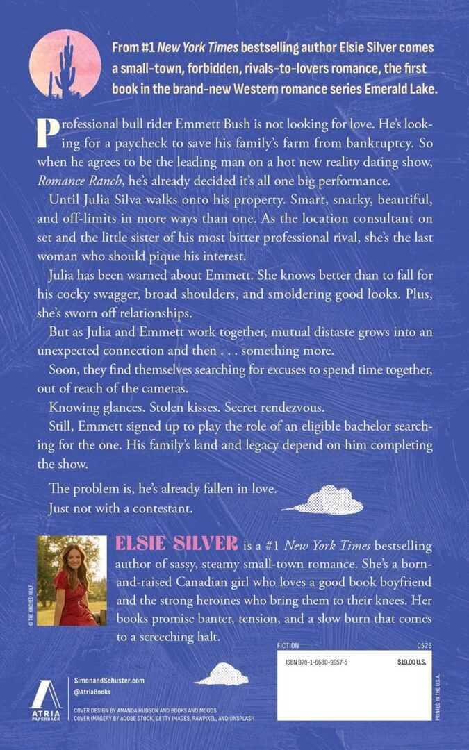 The back cover of Fever Dream by Elsie Silver captures a heartfelt journey of love, family, and second chances—perfect for romance fans.