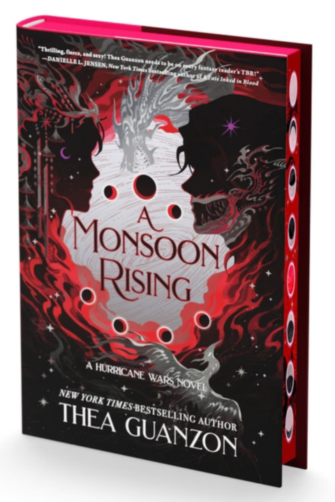 A Monsoon Rising (Deluxe Edition) (Hurricane Wars, 2 of 3) by Thea Guanzon [Hardcover]